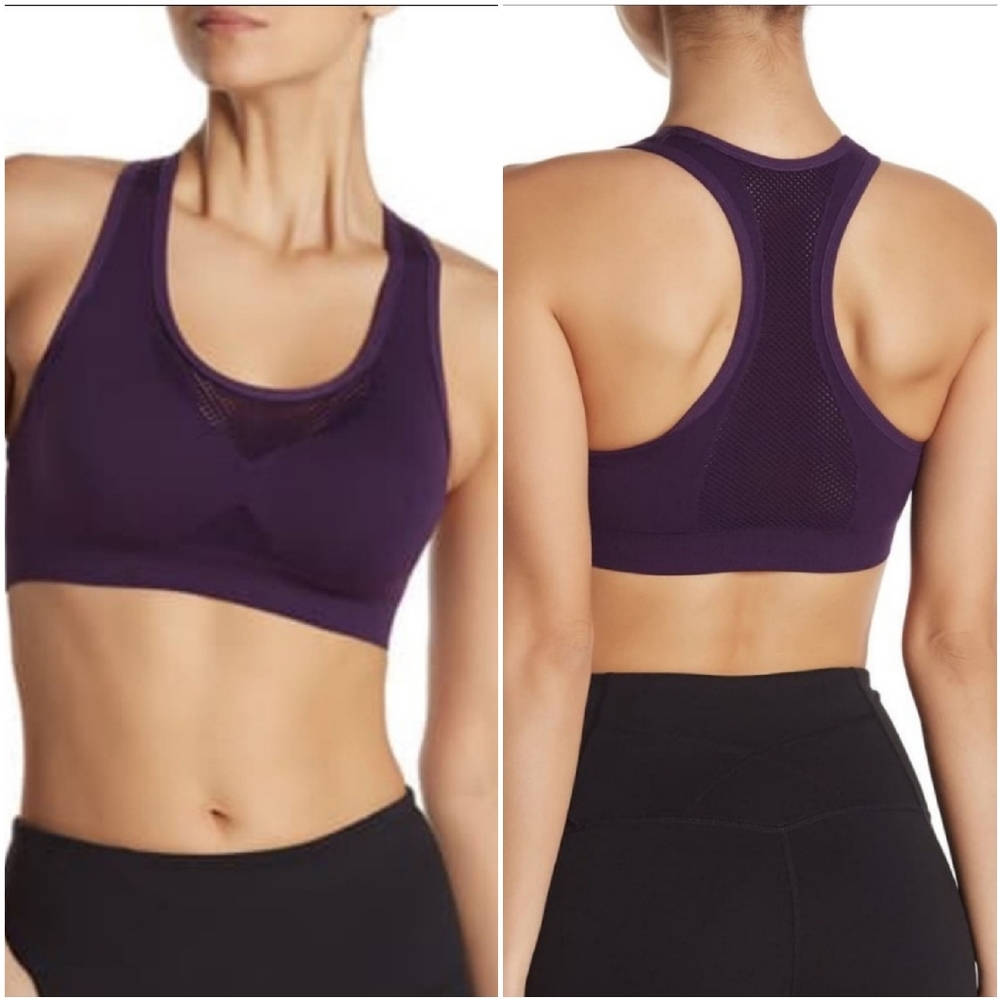 Z by Zella Purple Racerback Sports Bra Size Small